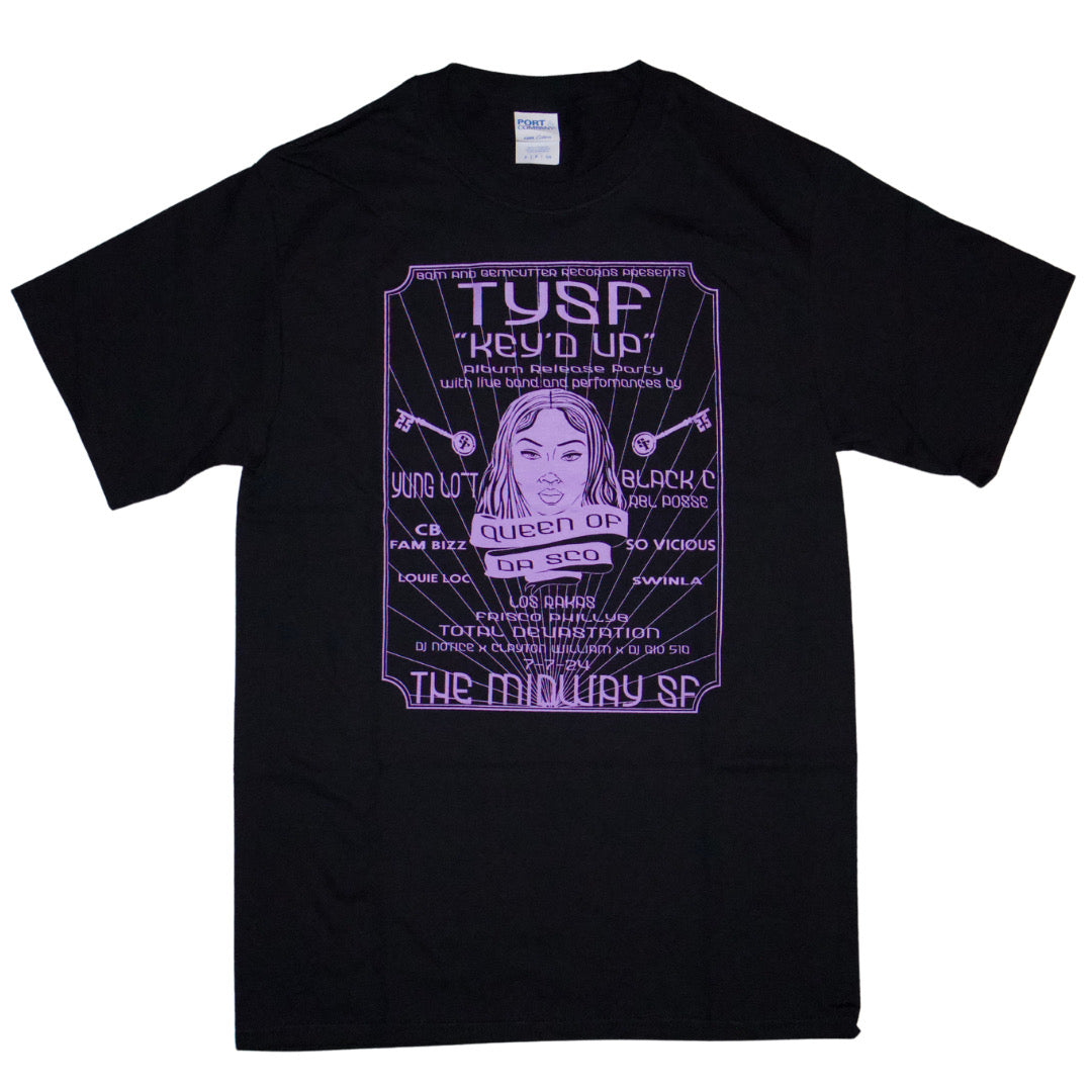 TYSF KEY'D UP Concert short sleeve T-shirt