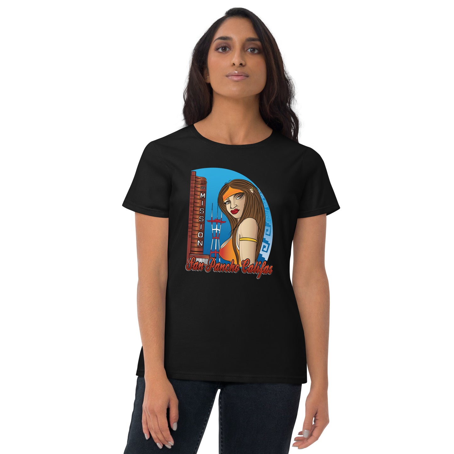 San Pancho Califas Women's short sleeve t-shirt